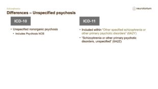 Schizophrenia – Definitions and Diagnosis – slide 38